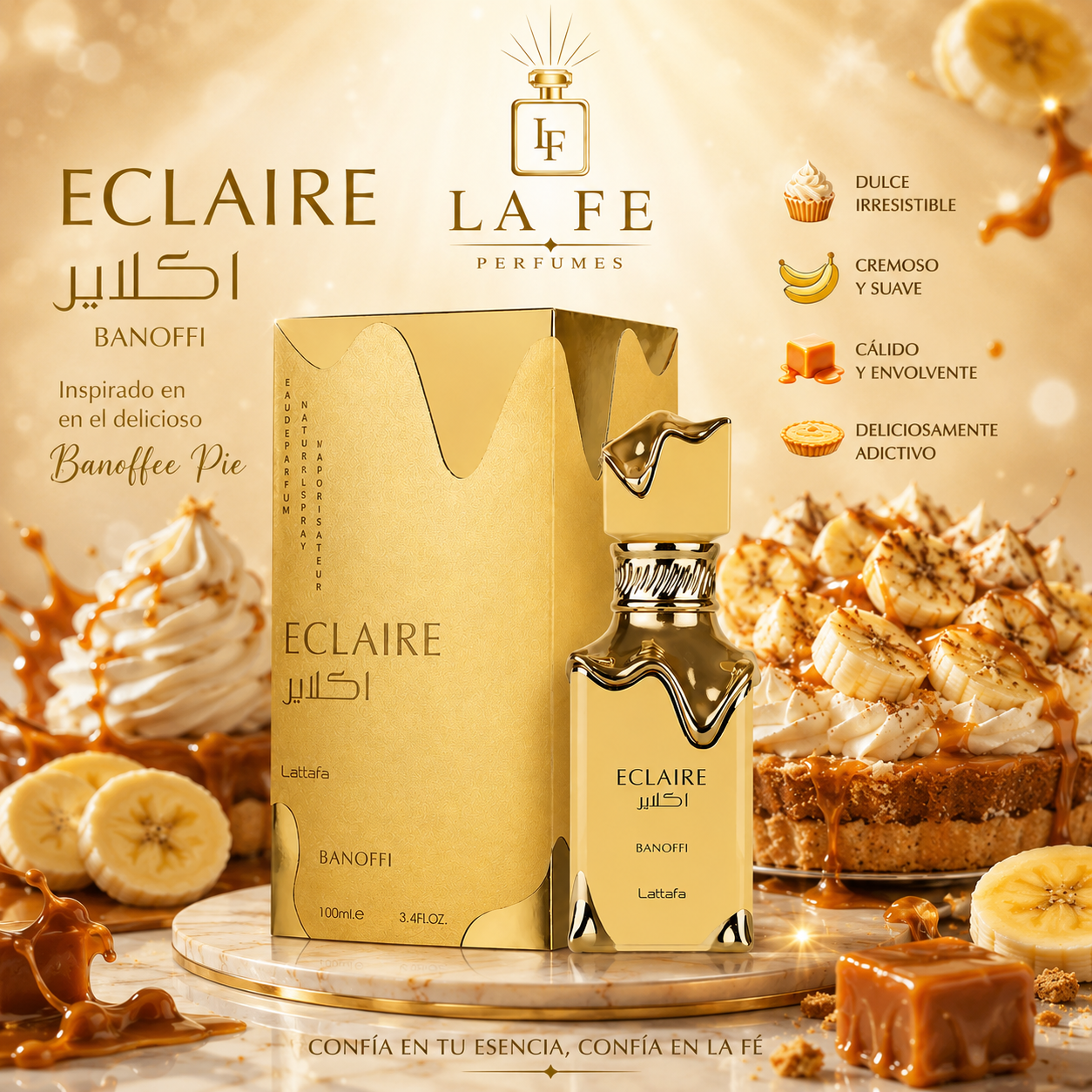 Lattafa Eclaire Banoffi Women 100ml EDP